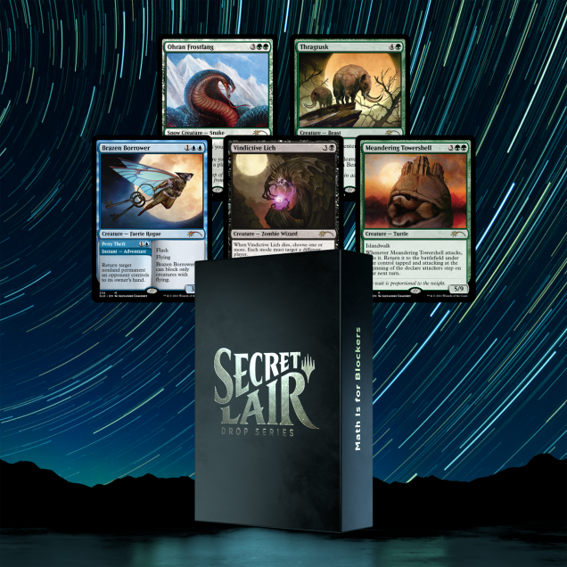 Secret Lair "Math Is For Blockers" Non- Foil