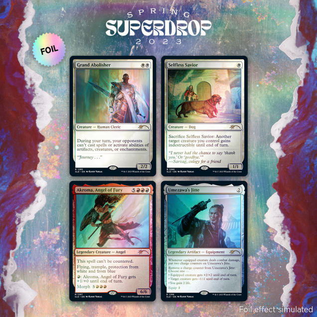 Secret Lair "Artist Series: Randy Vargas" Traditional Foil