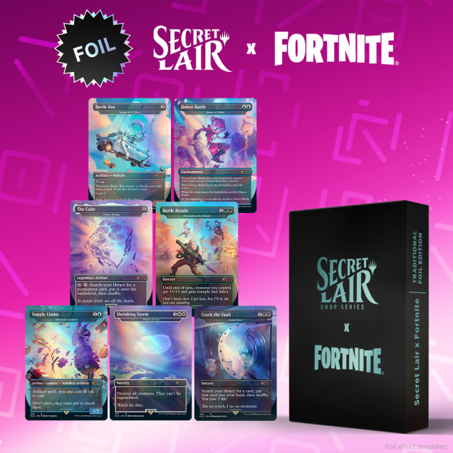 Secret Lair "Secret Lair x FORTNITE" Traditional Foil