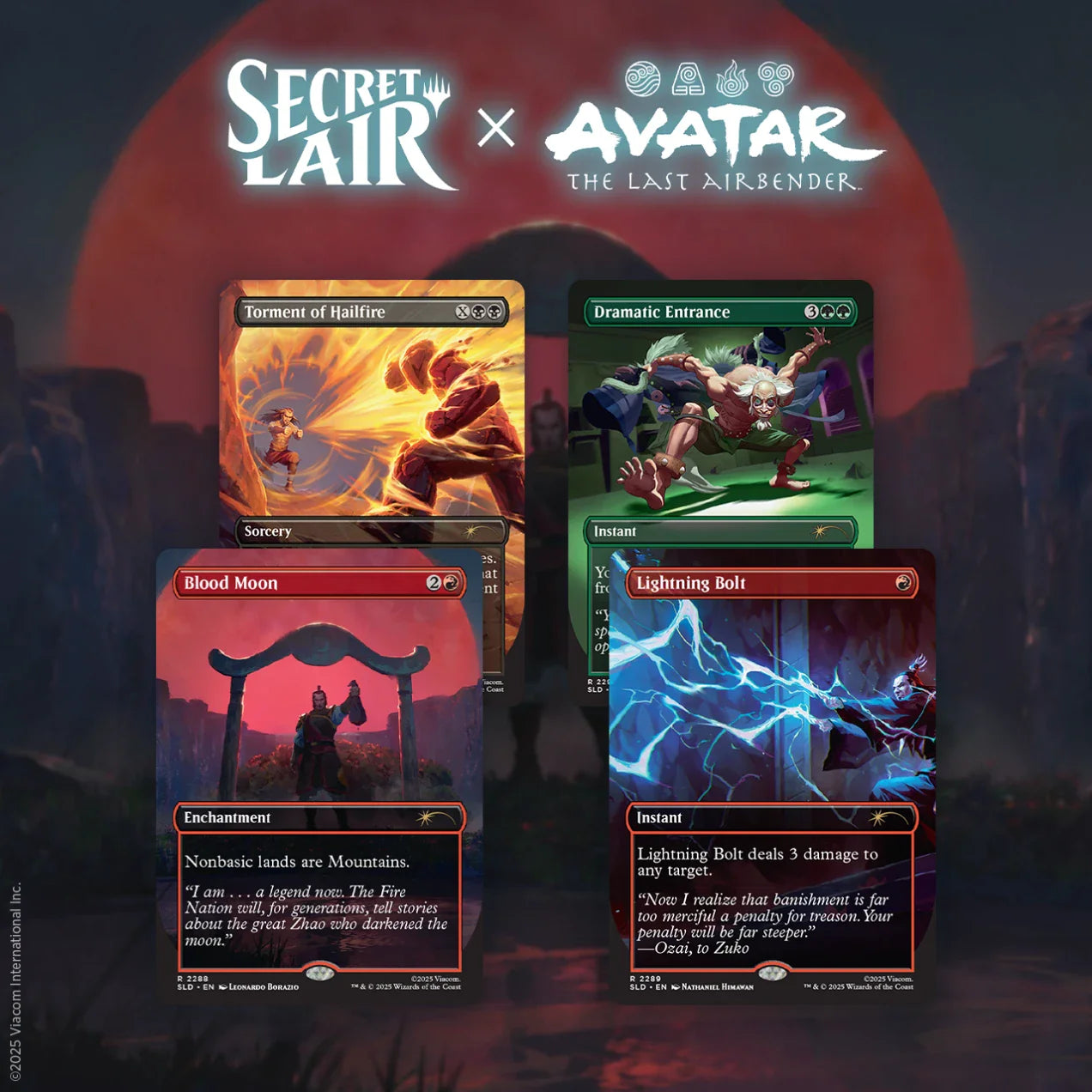 Secret Lair "Secret Lair x Avatar: The Last Airbender: Everything Changed" Non-Foil