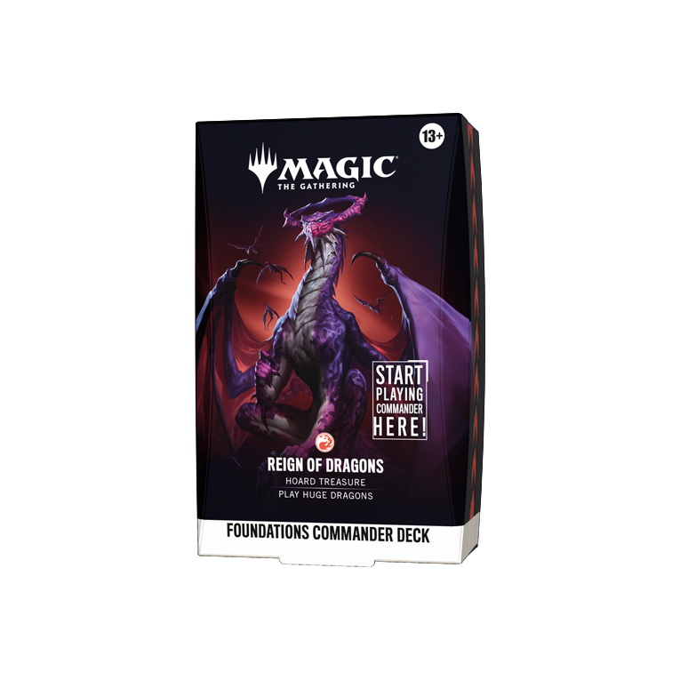 Reality Fracture "Reign of Dragons" Foundation Commander Deck