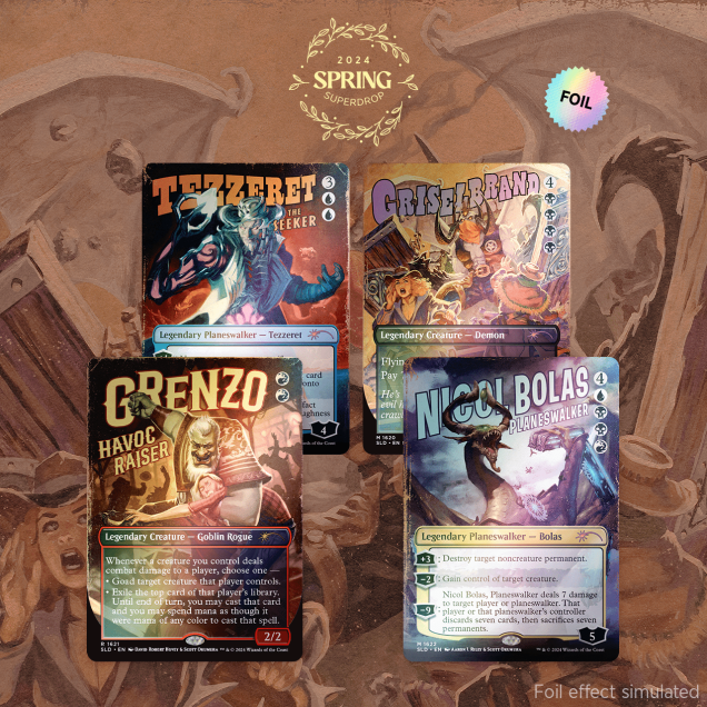 Secret Lair "Outlaw Anthology Vol. 1: Rebellious Renegades" Rainbow Foil