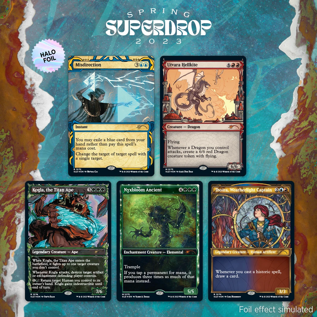 Secret Lair "Showcase: March of the Machine Vol. 3" Halo Foil