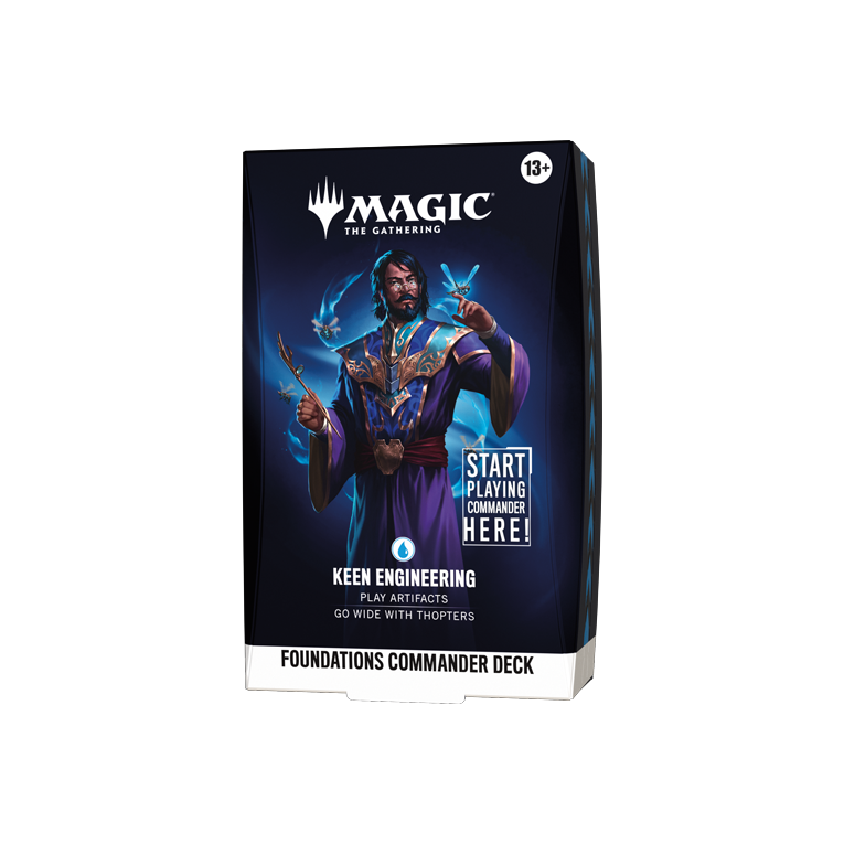 Reality Fracture "Keen Engineering" Foundation Commander Deck