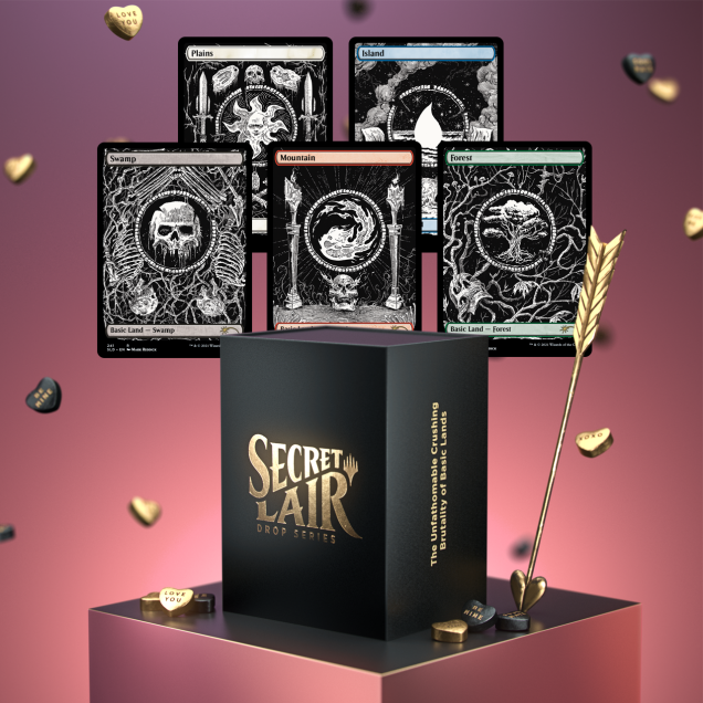 Secret Lair "The Unfathomable Crushing Brutality of Basic Lands" Non-Foil