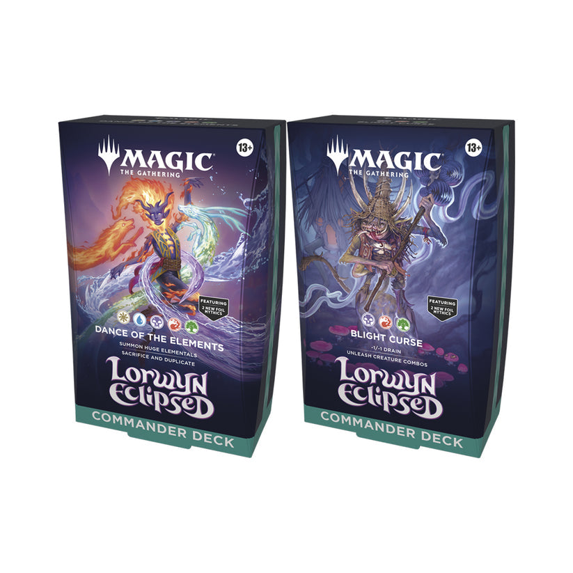 Lorwyn Eclipsed Commander Decks Set of 2