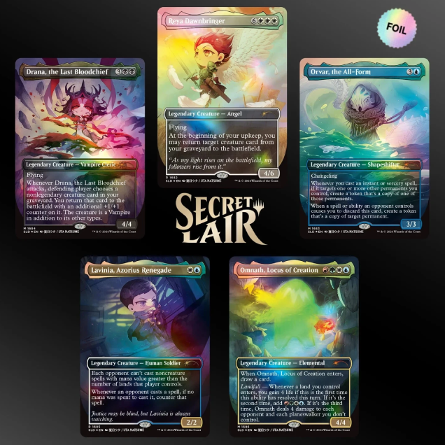 Secret Lair "Li'l Legends" RAINBOW Foil