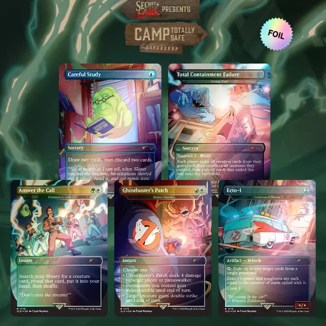 Secret Lair "Secret Lair x Ghostbusters: The Real Ghostbusters" Foil