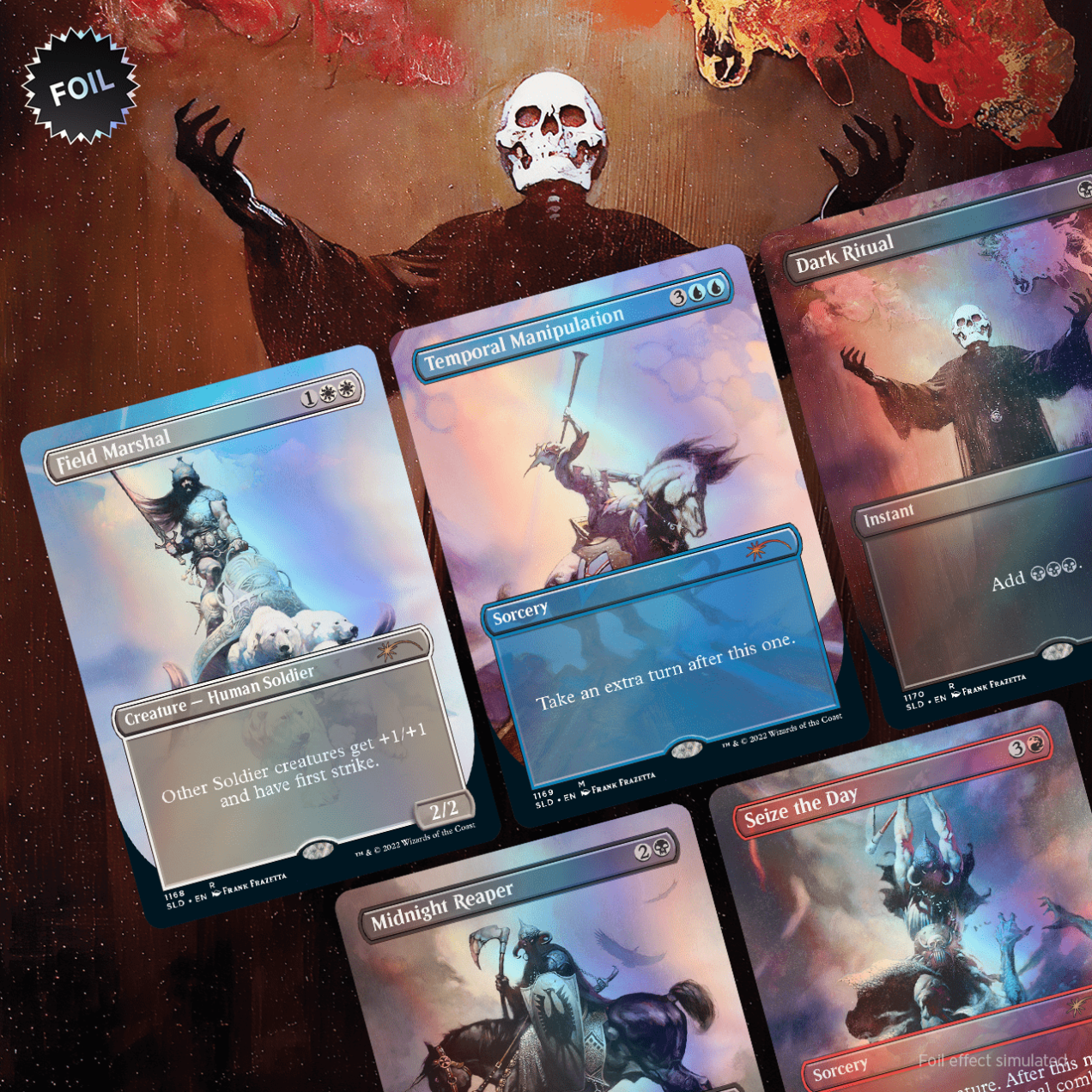 Secret Lair "The Art of Frank Frazetta" Foil