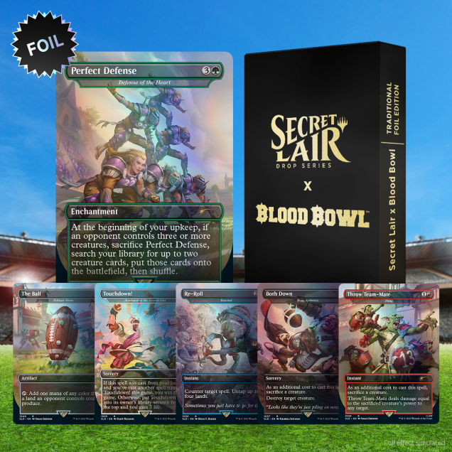 Secret Lair "Secret Lair x Blood Bowl" Traditional Foil