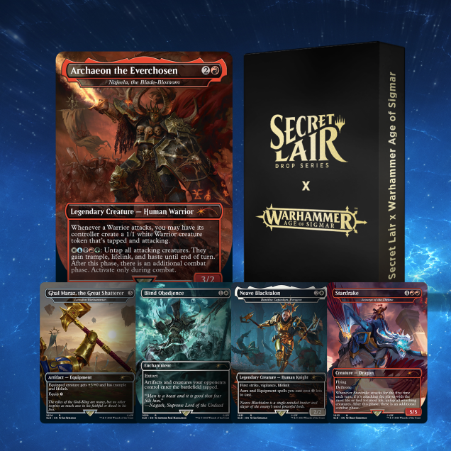 Secret Lair "Secret Lair x Warhammer Age of Sigmar" Non- Foil