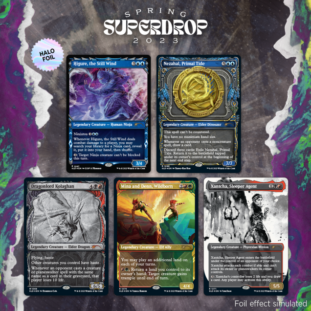 Secret Lair "Showcase: March of the Machine Vol. 2" HALO Foil