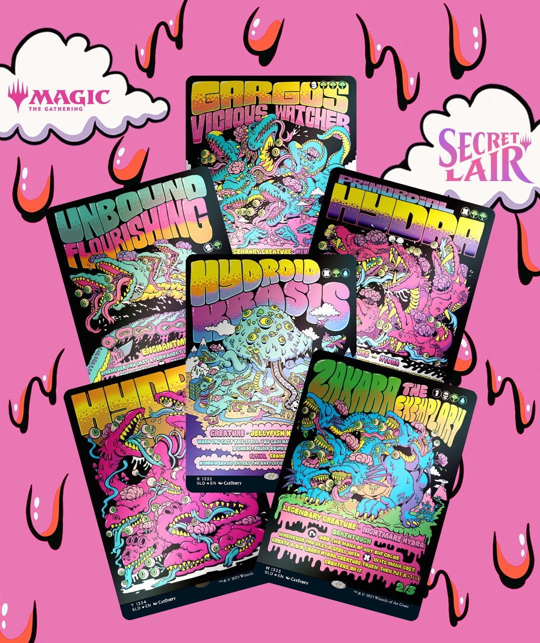 Secret Lair "Calling All Hydra Heads" Traditional Foil