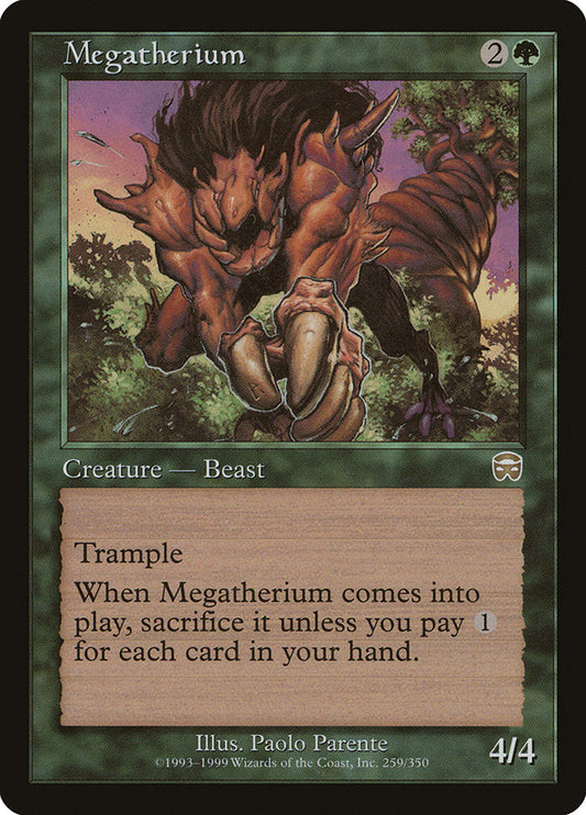 Megatherium [Mercadian Masques] [Foil]