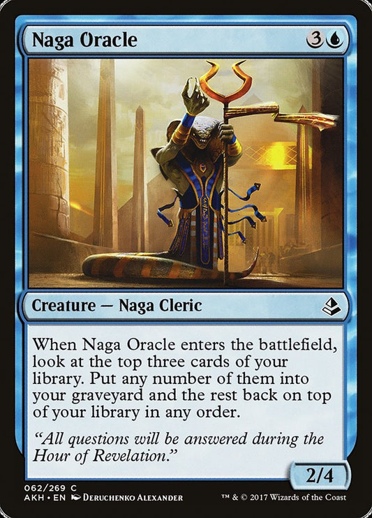 Naga Oracle [Amonkhet] [Foil]