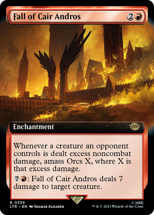 Fall of Cair Andros (Extended Art) [The Lord of the Rings: Tales of Middle-Earth] [Foil]