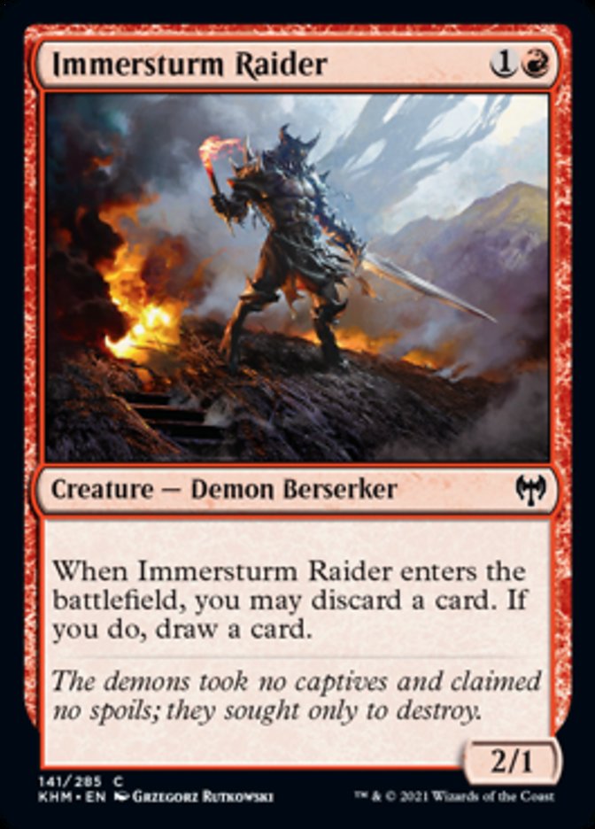 Immersturm Raider [Kaldheim] [Foil]