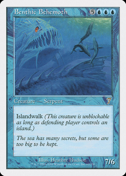 Benthic Behemoth [Seventh Edition] [Foil]