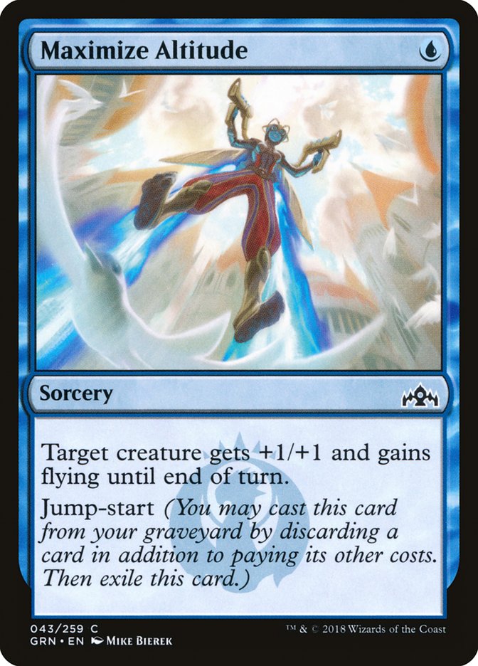 Maximize Altitude [Guilds of Ravnica] [Foil]