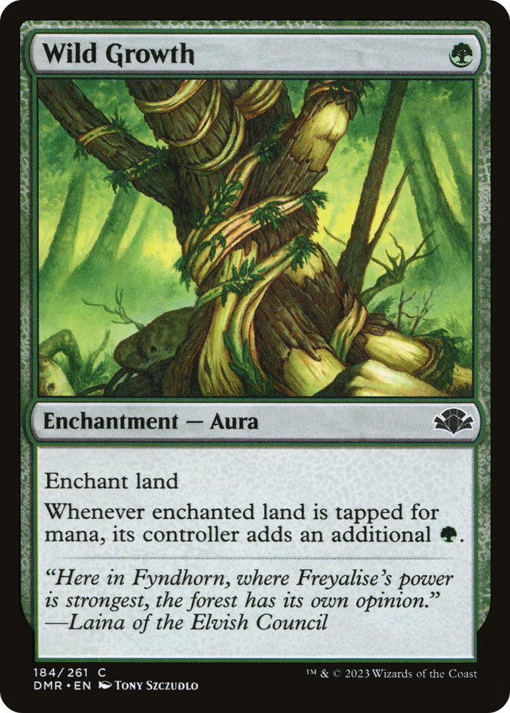 Wild Growth [Dominaria Remastered] [Foil]