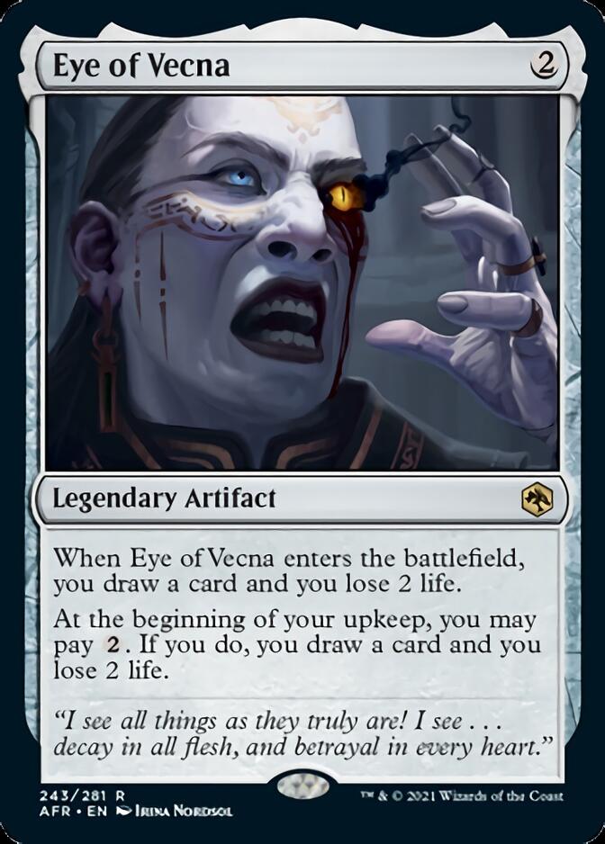 Eye of Vecna [Dungeons & Dragons: Adventures in the Forgotten Realms] [Foil]