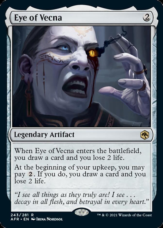 Eye of Vecna [Dungeons & Dragons: Adventures in the Forgotten Realms] [Foil]