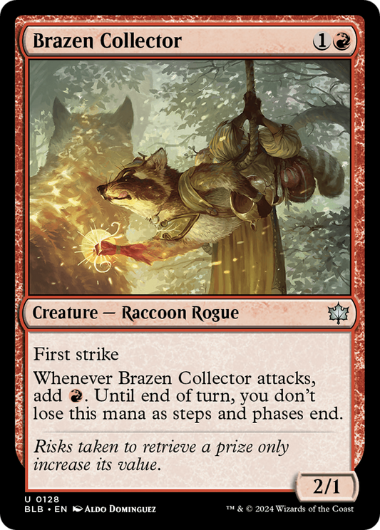 Brazen Collector [Bloomburrow] [Foil]