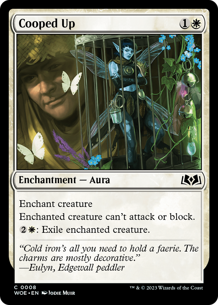 Cooped Up [Wilds of Eldraine] [Foil]