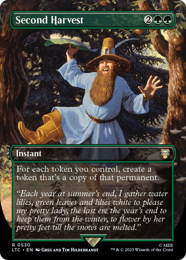 Second Harvest (Borderless) [The Lord of the Rings: Tales of Middle-Earth Commander] [Foil]