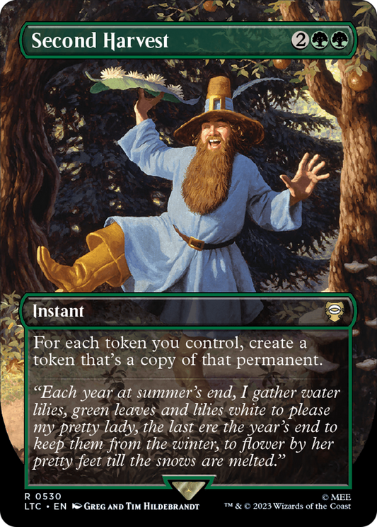 Second Harvest (Borderless) [The Lord of the Rings: Tales of Middle-Earth Commander] [Foil]