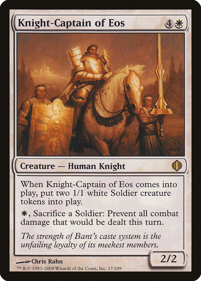 Knight-Captain of Eos [Shards of Alara] [Foil]
