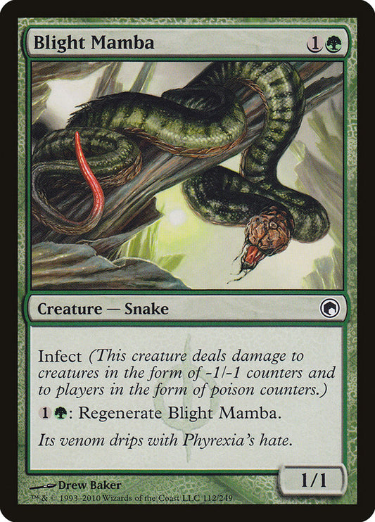 Blight Mamba [Scars of Mirrodin] [Foil]
