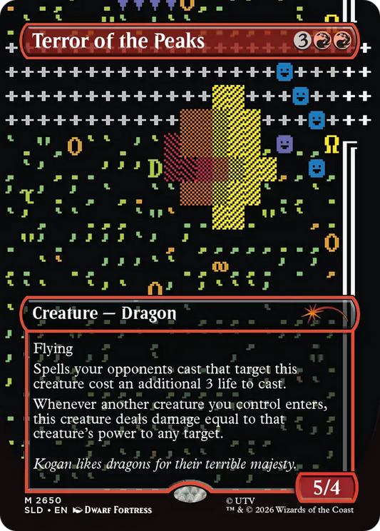 Terror of the Peaks [Secret Lair Drop Series] [Foil]