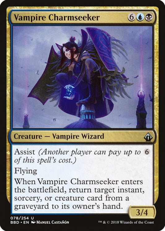 Vampire Charmseeker [Battlebond] [Foil]