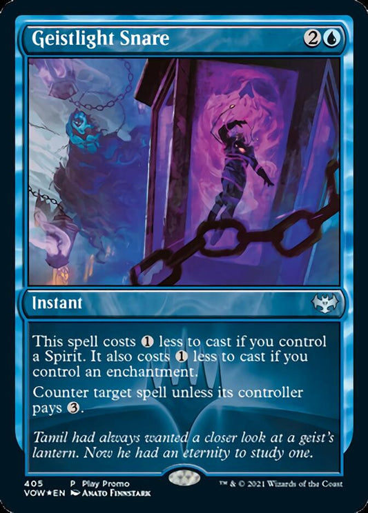 Geistlight Snare (Play Promo) [Innistrad: Crimson Vow] [Foil]