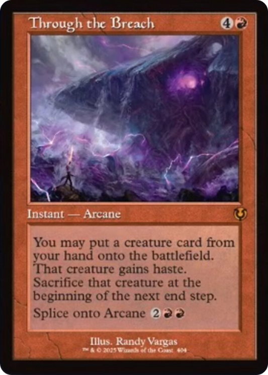 Through the Breach (Retro Frame) [Innistrad Remastered] [Foil]
