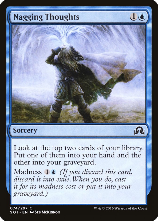 Nagging Thoughts [Shadows over Innistrad] [Foil]