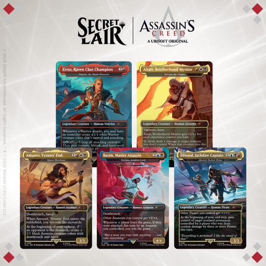 Secret Lair x Assassin’s Creed: Lethal Legends Non-Foil