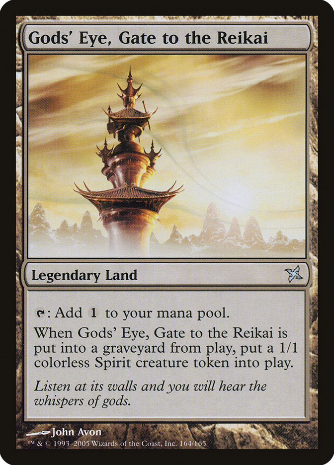 Gods' Eye, Gate to the Reikai [Betrayers of Kamigawa] [Foil]