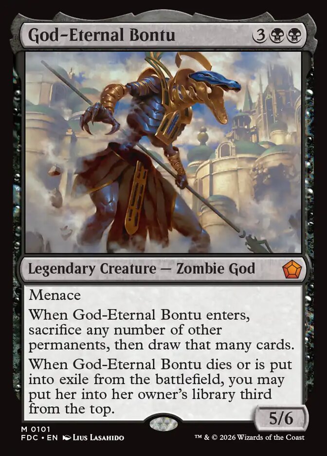God-Eternal Bontu [Foundations Commander]