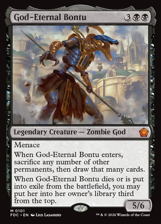 God-Eternal Bontu [Foundations Commander]