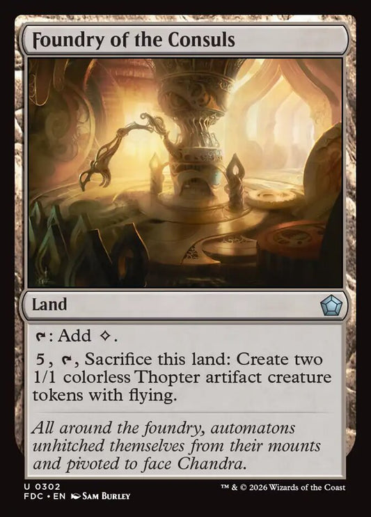 Foundry of the Consuls [Foundations Commander]