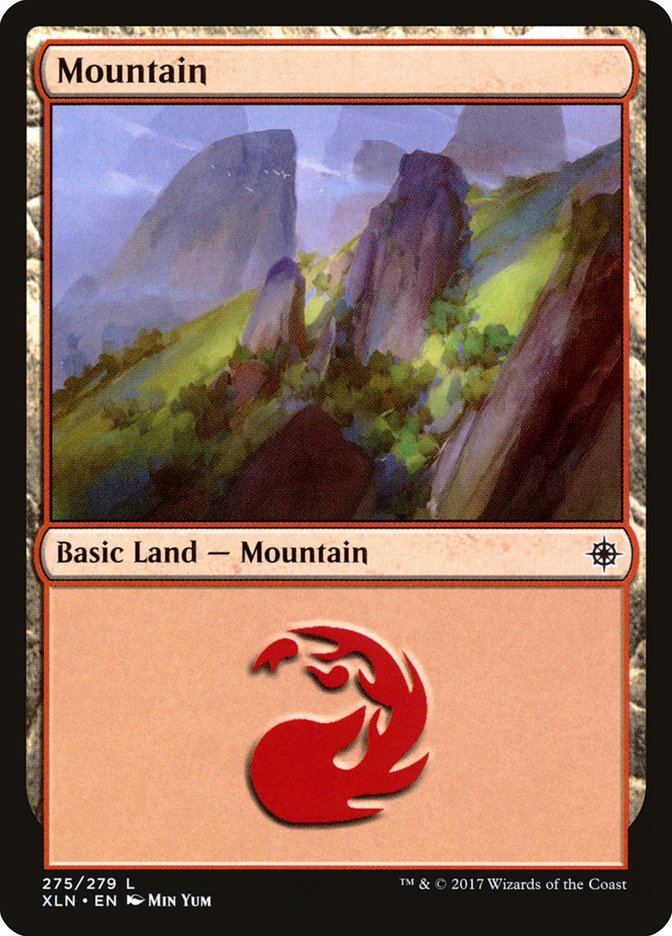 Mountain (275) [Ixalan] [Foil]