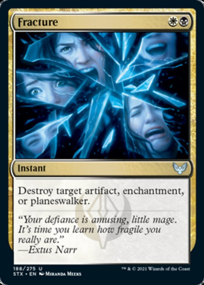 Fracture [Strixhaven: School of Mages] [Foil]