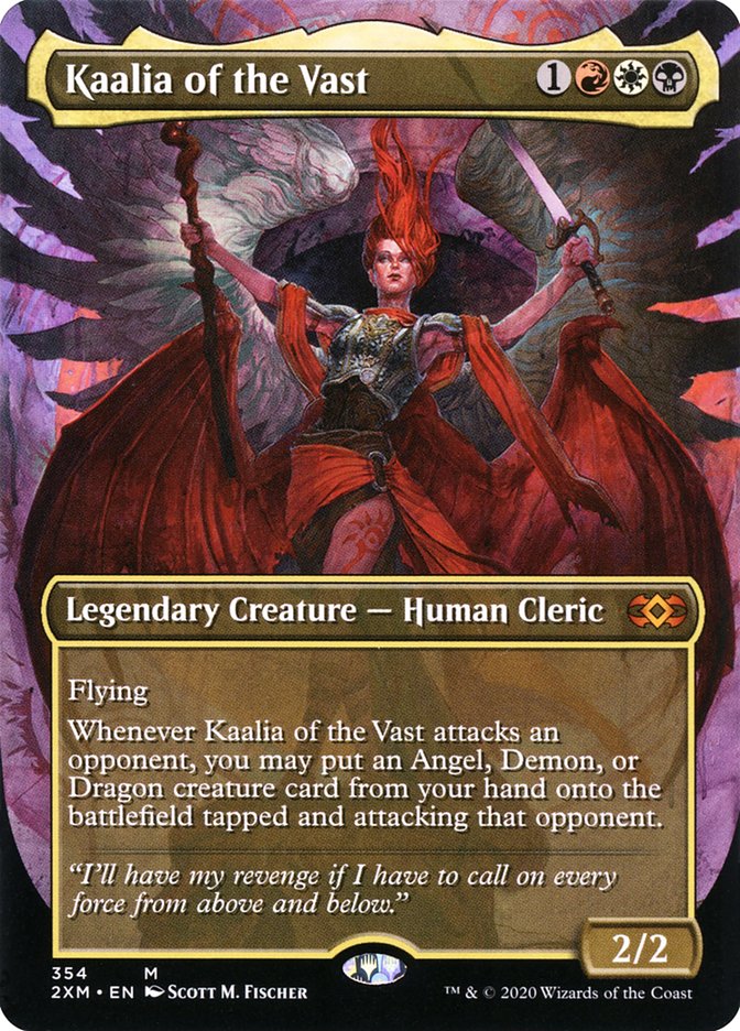 Kaalia of the Vast (Toppers) [Double Masters] [Foil]