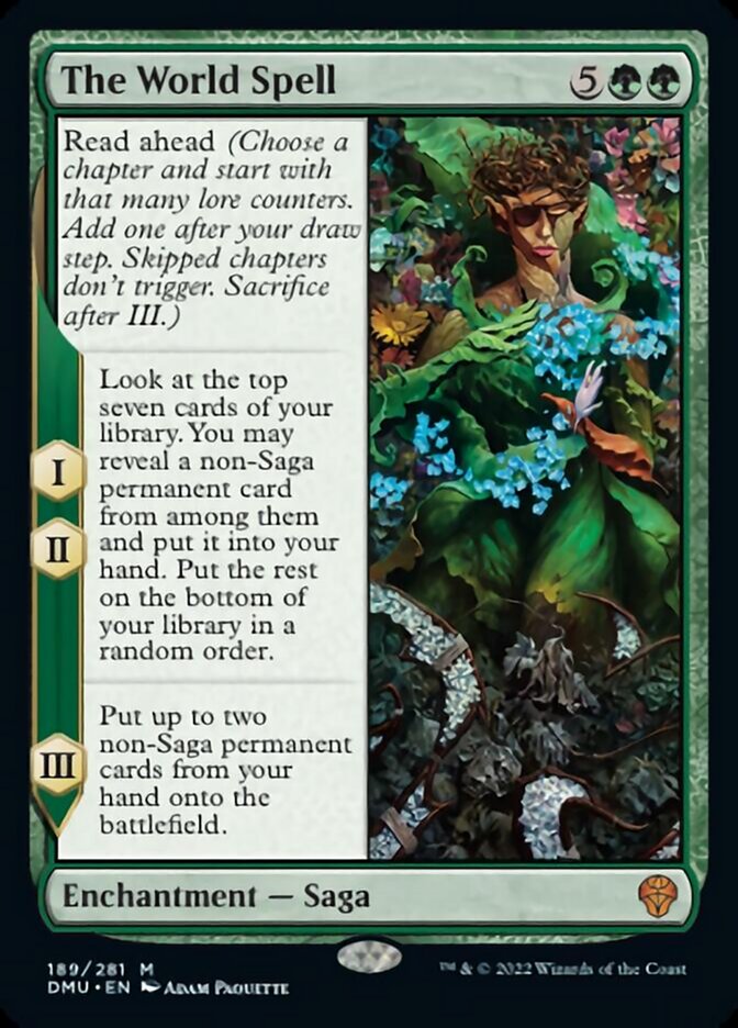 The World Spell [Dominaria United] [Foil]