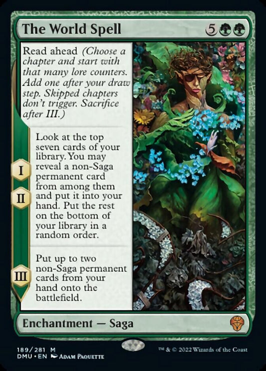 The World Spell [Dominaria United] [Foil]