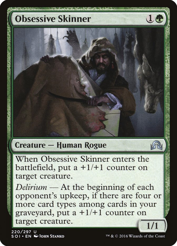 Obsessive Skinner [Shadows over Innistrad] [Foil]