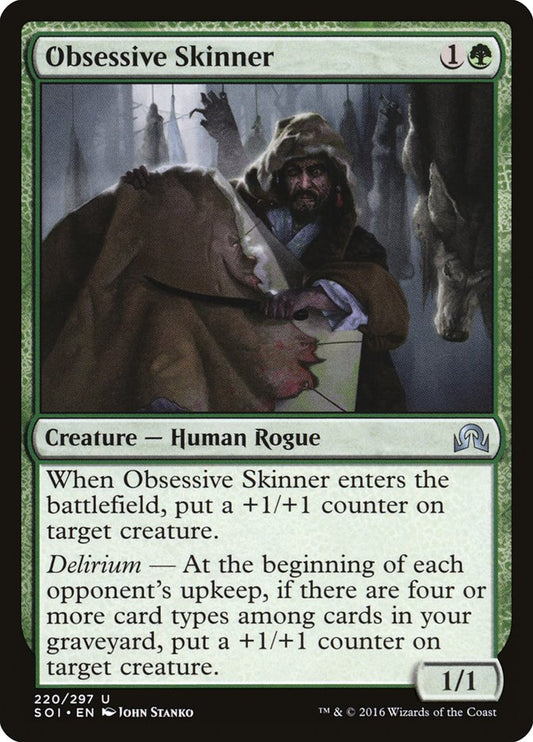 Obsessive Skinner [Shadows over Innistrad] [Foil]
