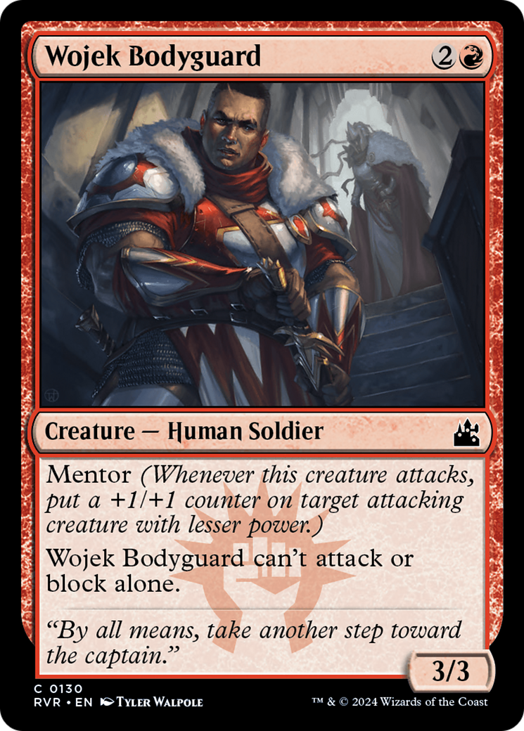 Wojek Bodyguard [Ravnica Remastered] [Foil]